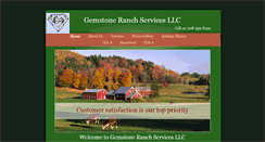 Desktop Screenshot of gemstoneranchservices.info